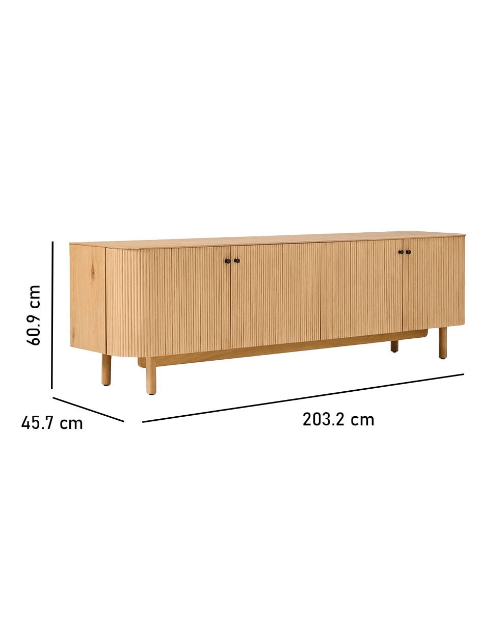 Consola Ellintong de madera 9