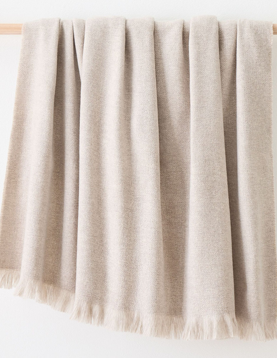 Frazada de tejido plano Brushed Woven Throw Frazada de tejido plano Brushed Woven Throw