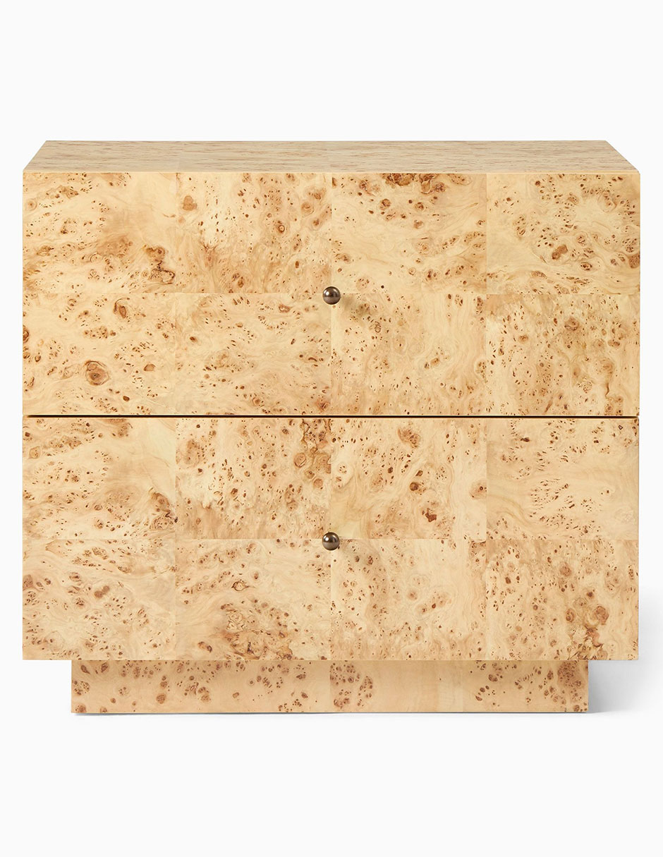 Buro Burl de madera 1