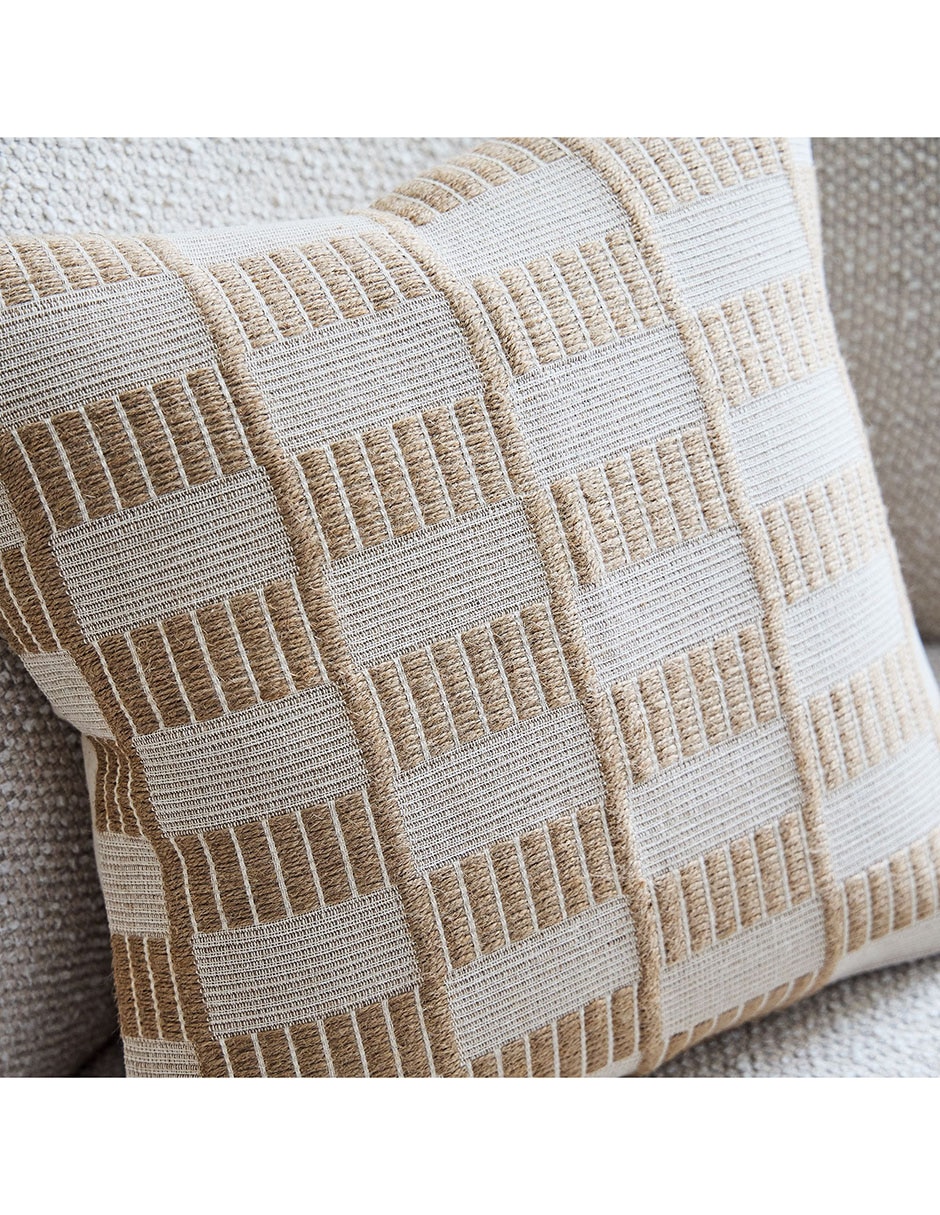 Funda cojín Woven Checker 2