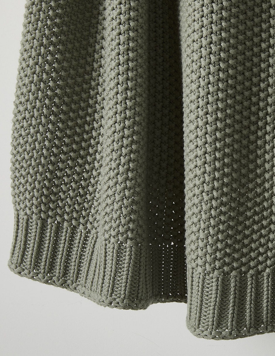 Frazada de tejido semilla Knit