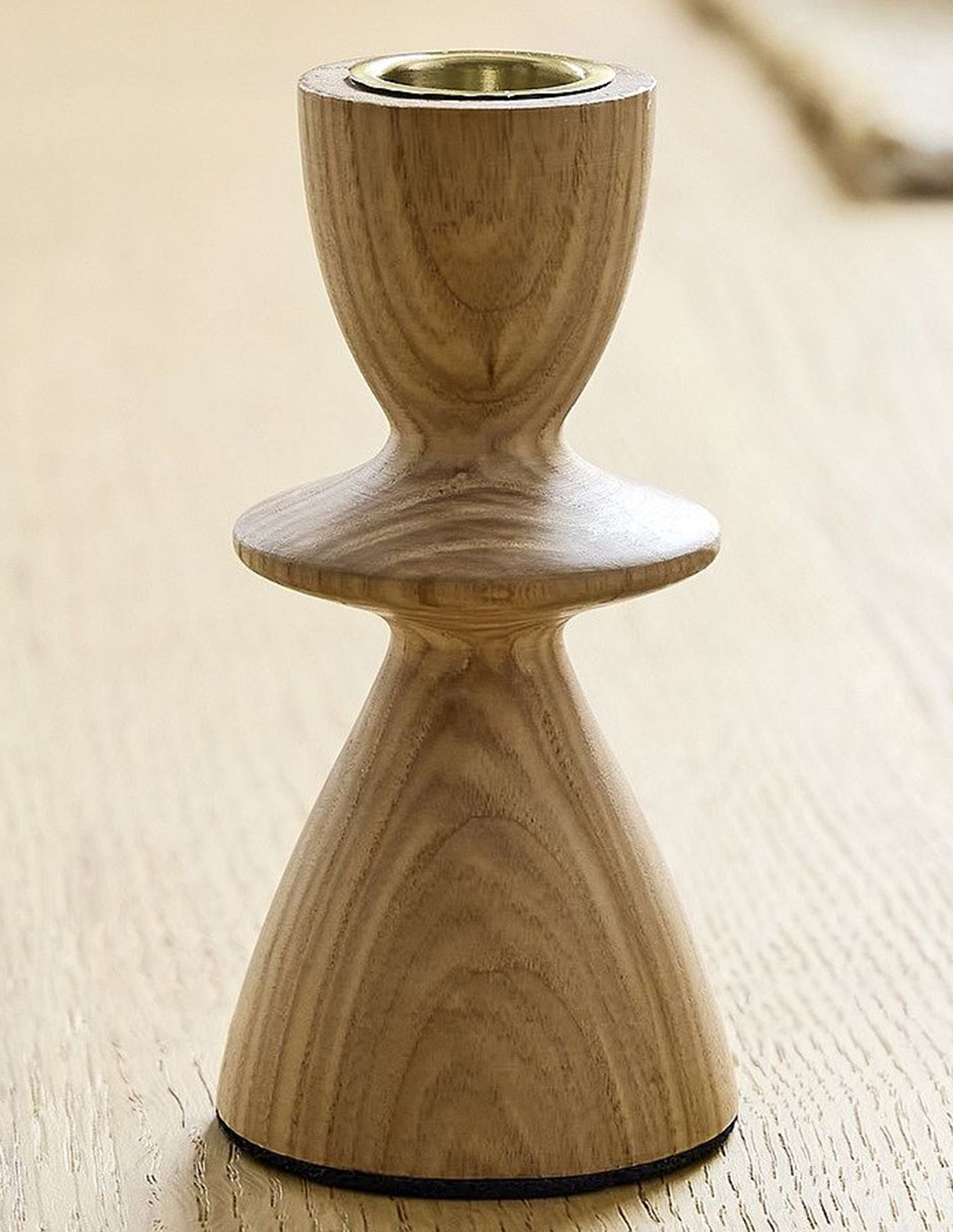 Portavela Tira Wood Candleli Portavela Tira Wood Candleli