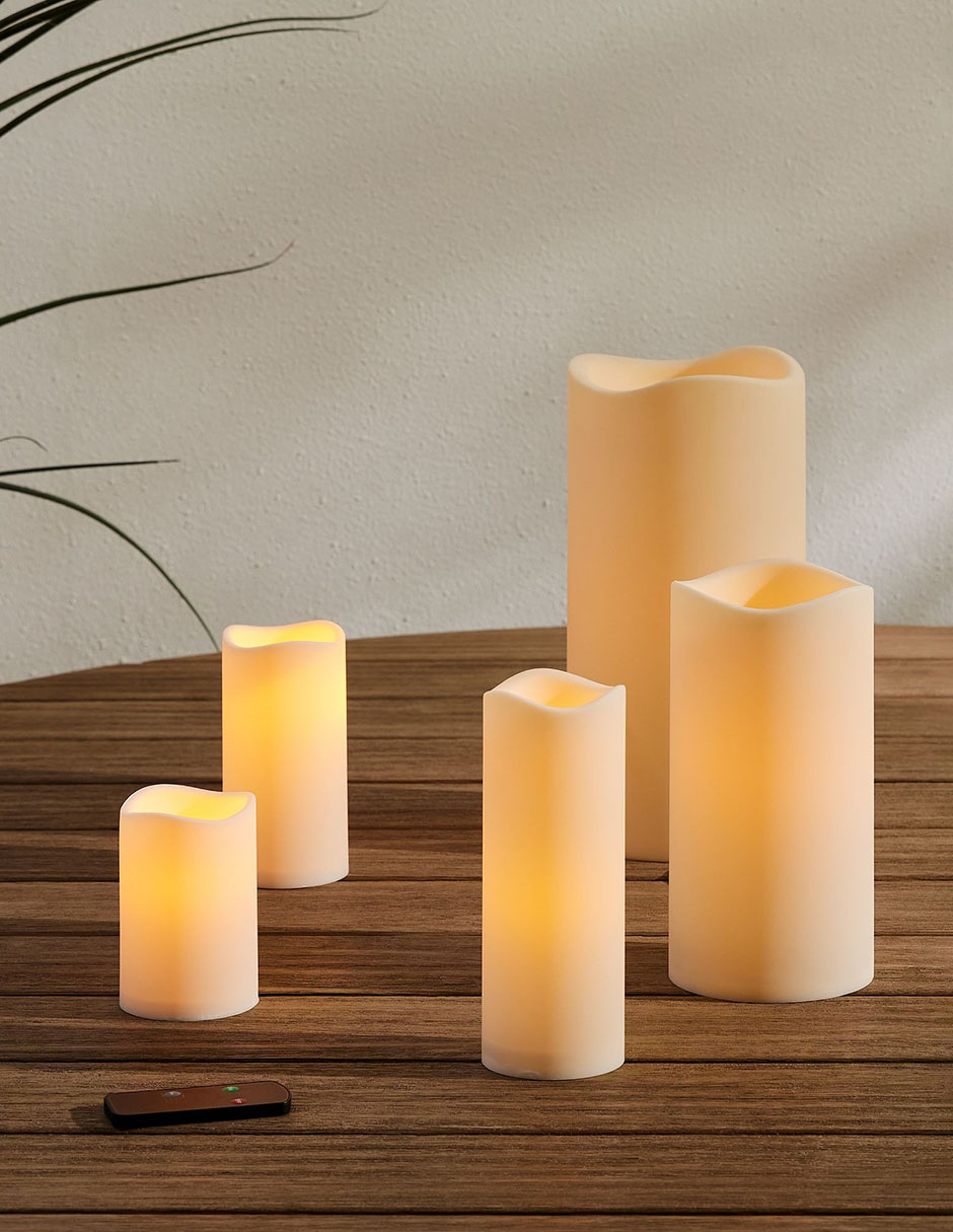 VELAS UNESCENTED BASIC CH MARFIL
