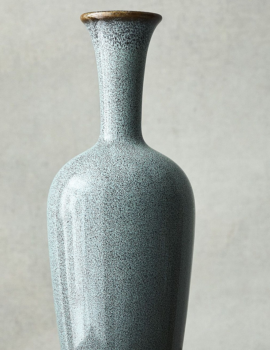 FLORERO MIST CERAMIC 10 VERDE CLARO