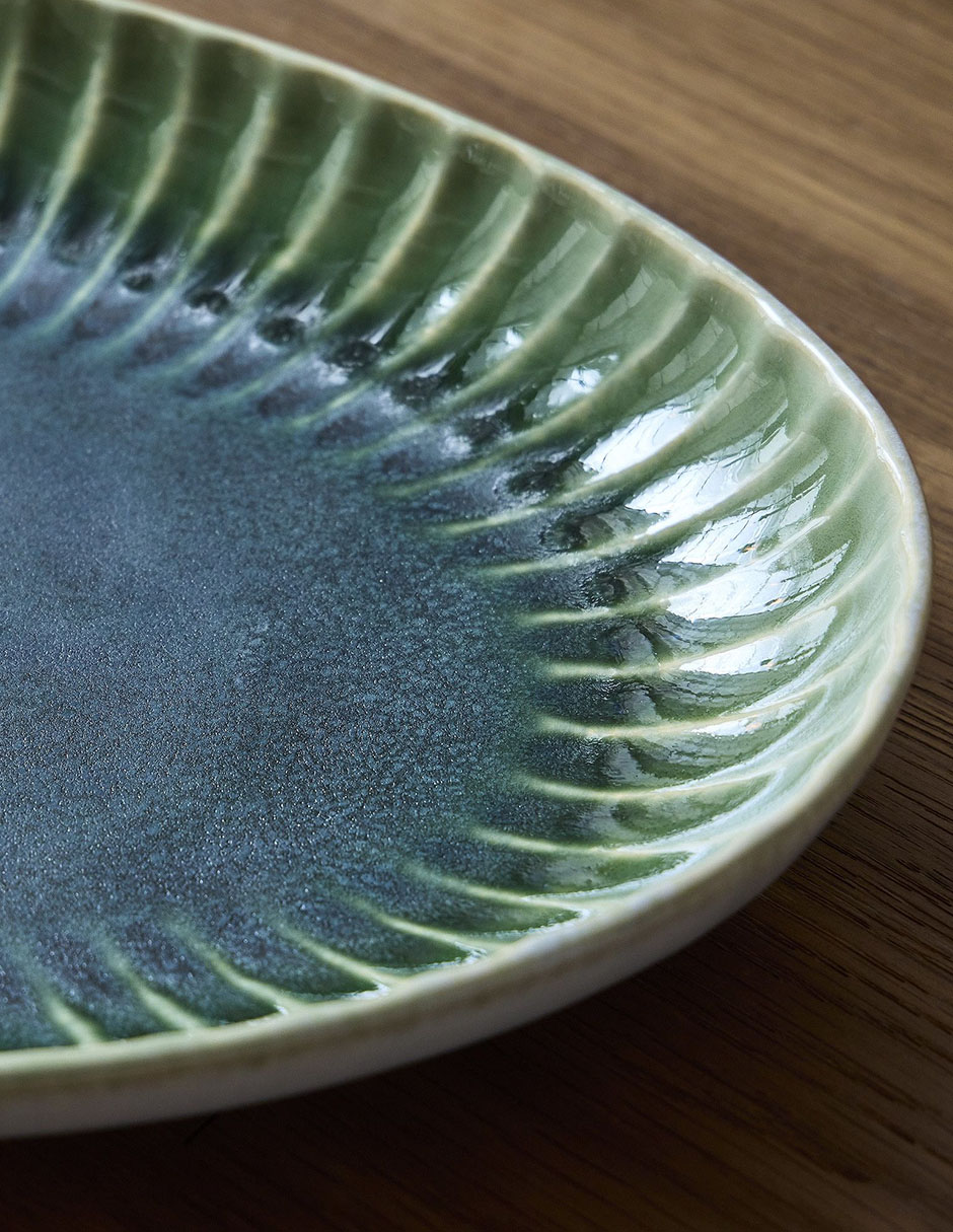 Platón Suvi Stoneware de cerámica 2