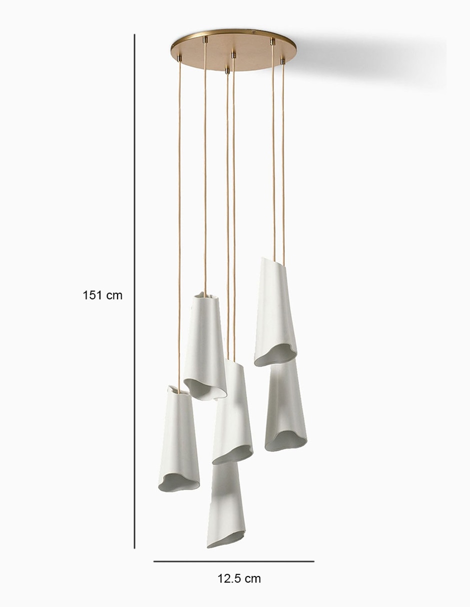 Lámpara colgante led 7