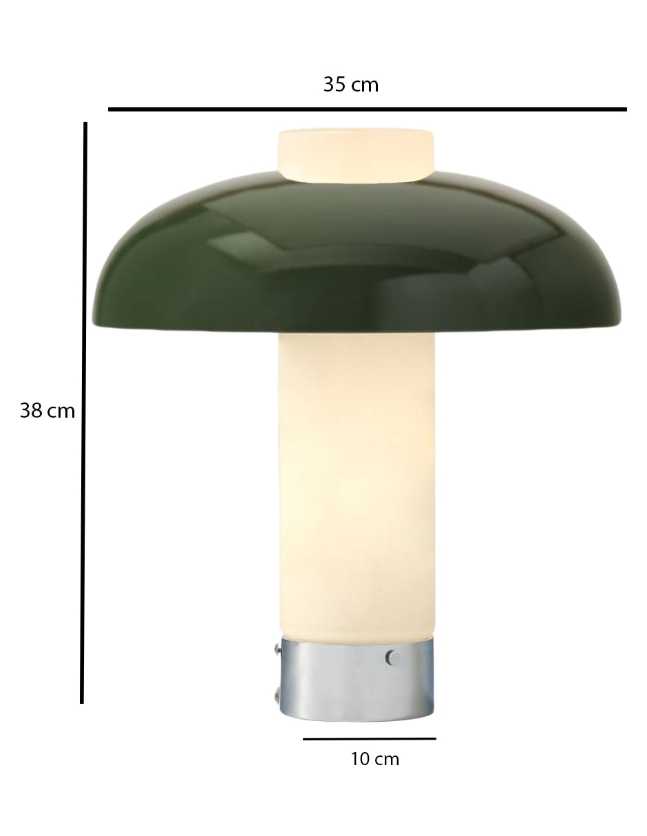 Lámpara de mesa incandescente y led Cleo 3