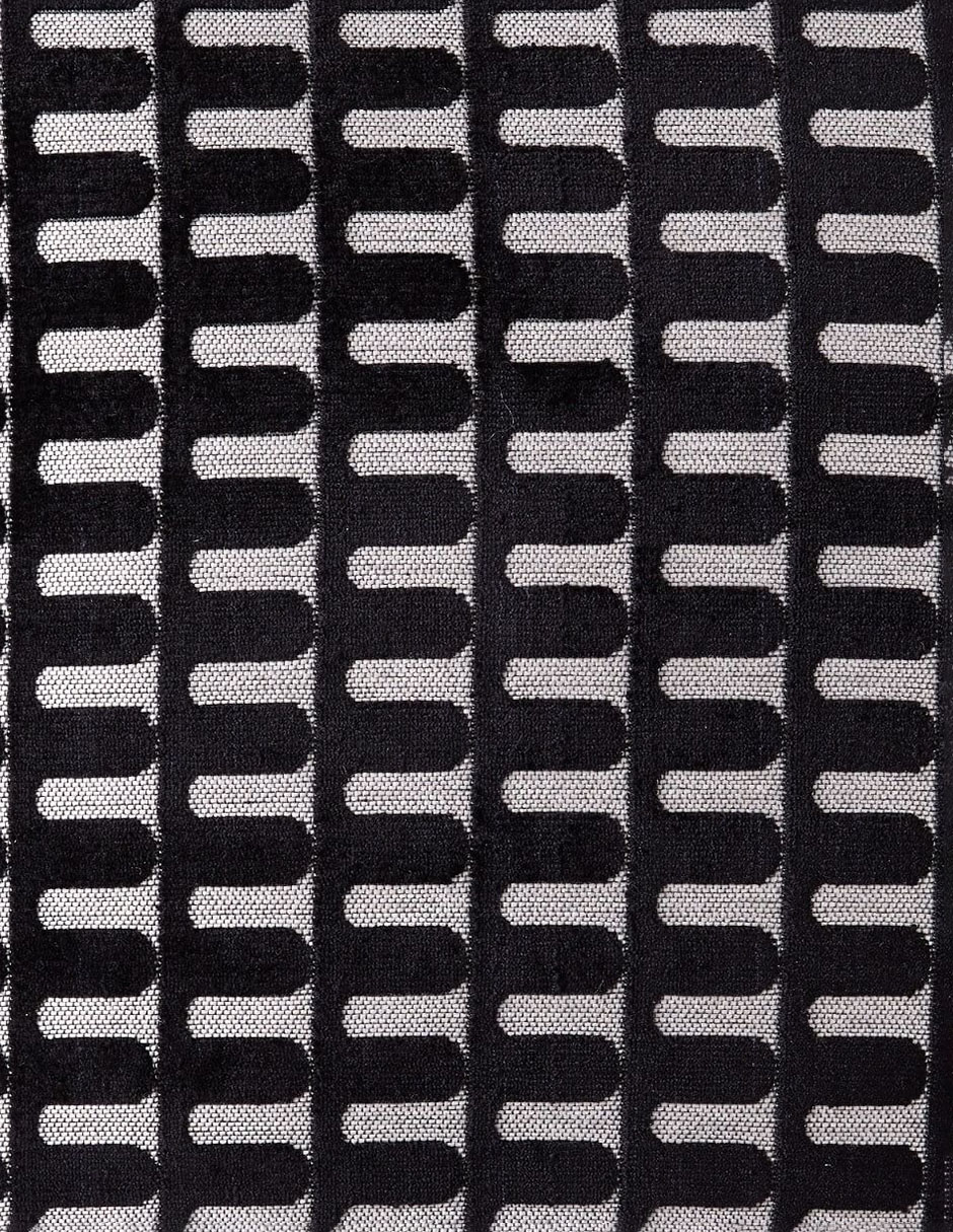 FUNDA COJÍN VELVET ARCHES 20X20 NEGRO