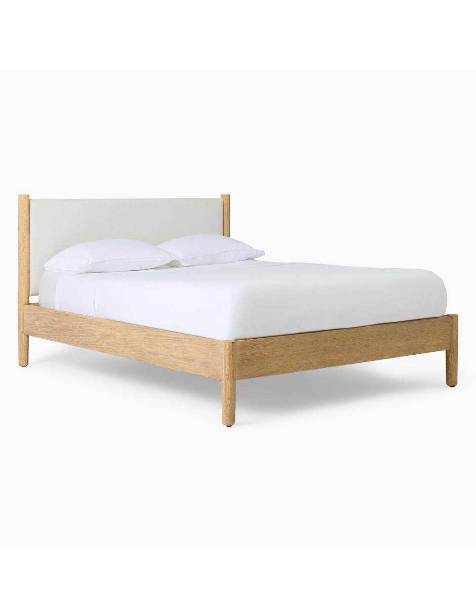 Cama Hargrove de madera king size 2