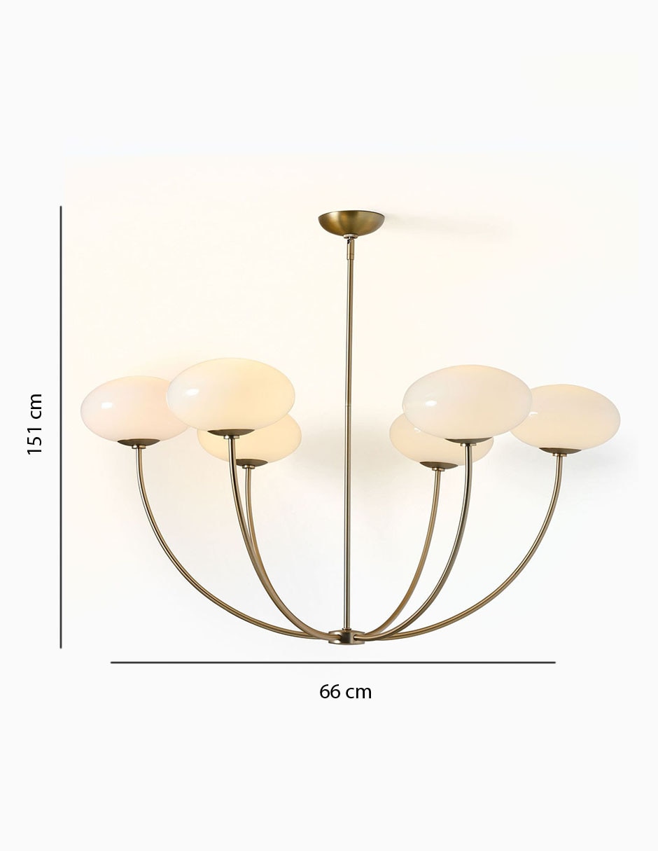 Candelabro de metal Talia 4