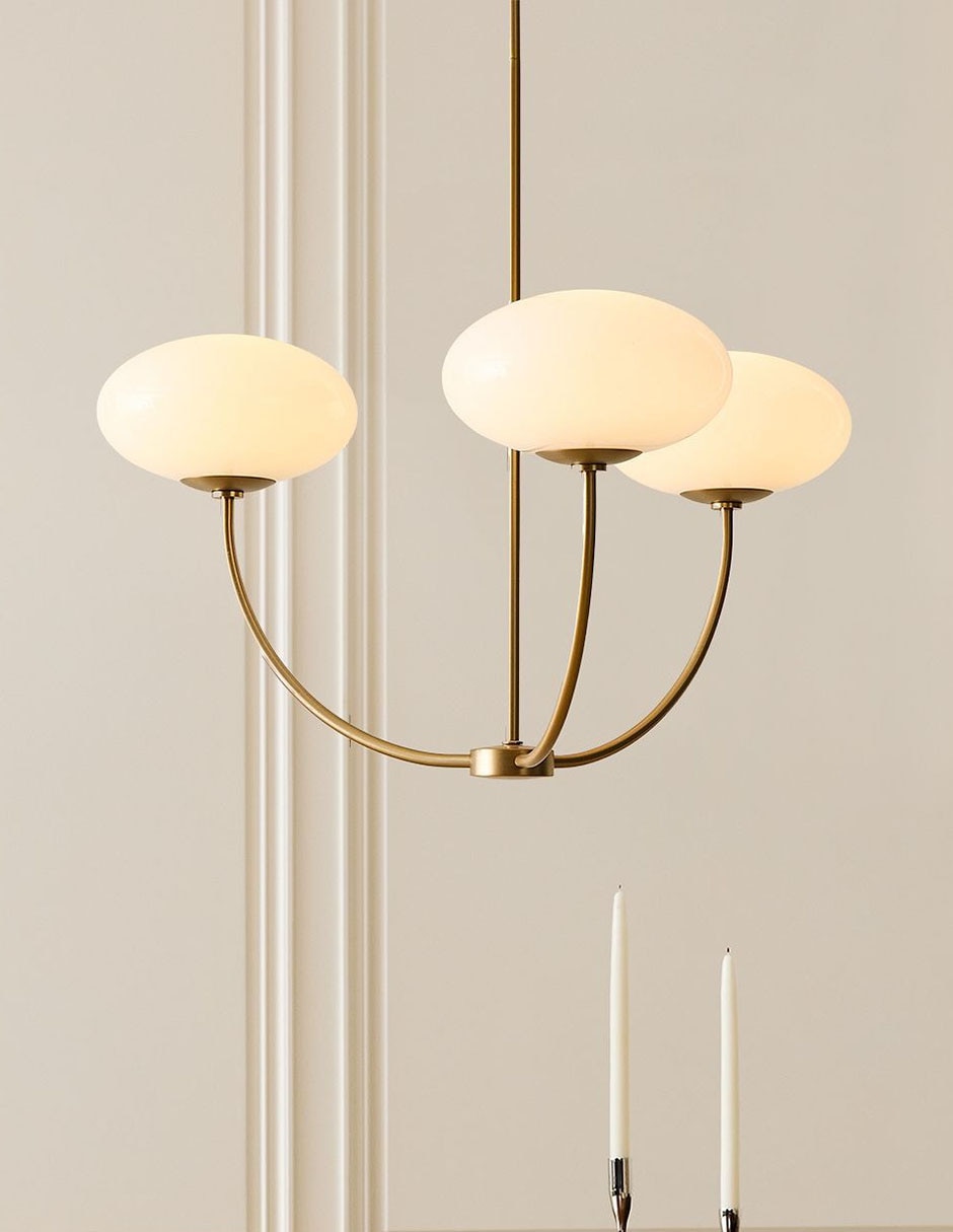 Candelabro de metal Talia 2