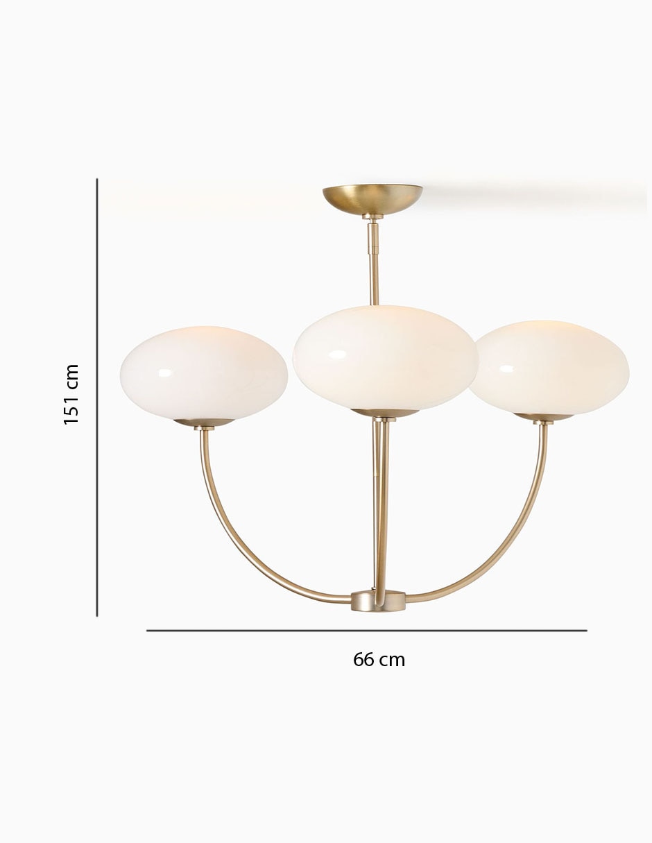 Candelabro de metal Talia 7