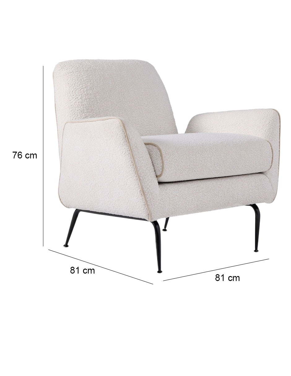 SILLÓN KIP BLANCO