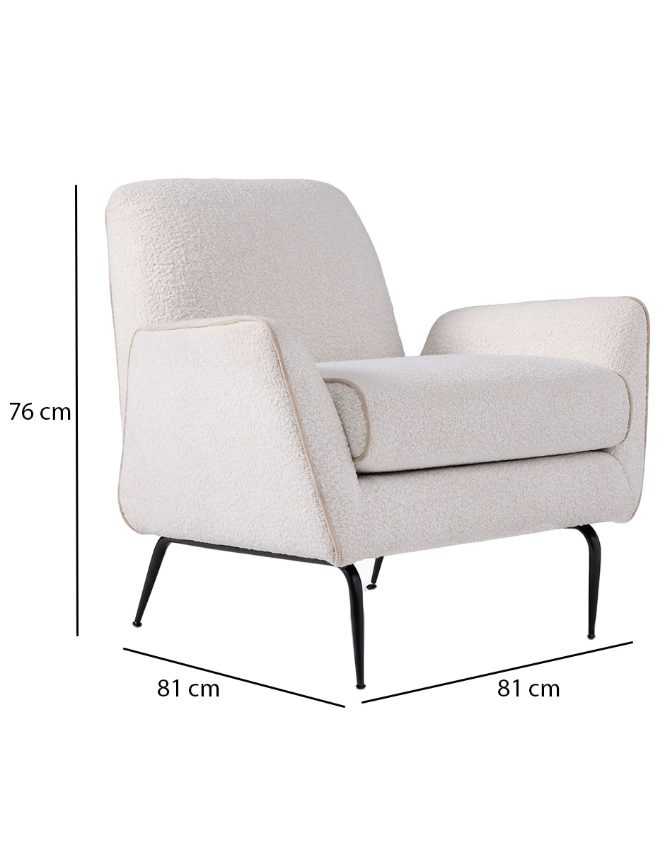 SILLÓN KIP BLANCO