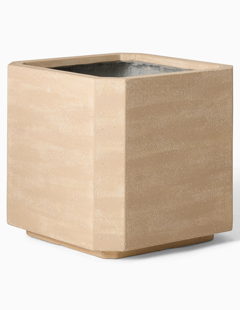 Maceta Beveled de cemento Maceta Beveled de cemento