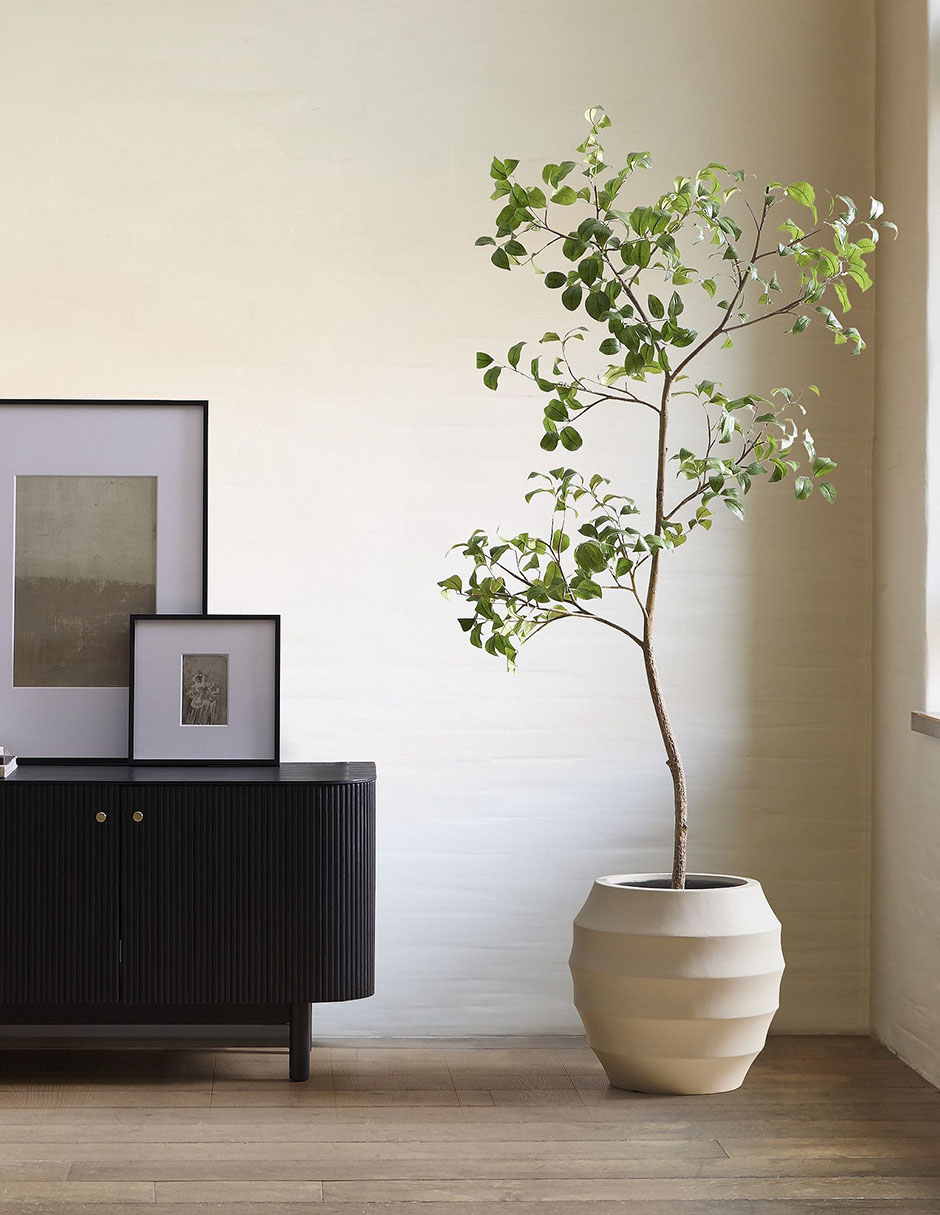 Árbol Faux Potted 197 cm con maceta 1