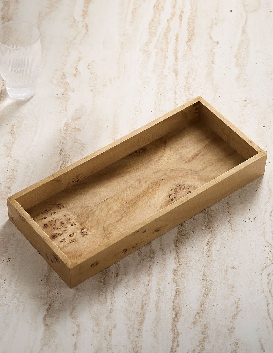 Charola multiusos Elden de madera Charola multiusos Elden de madera