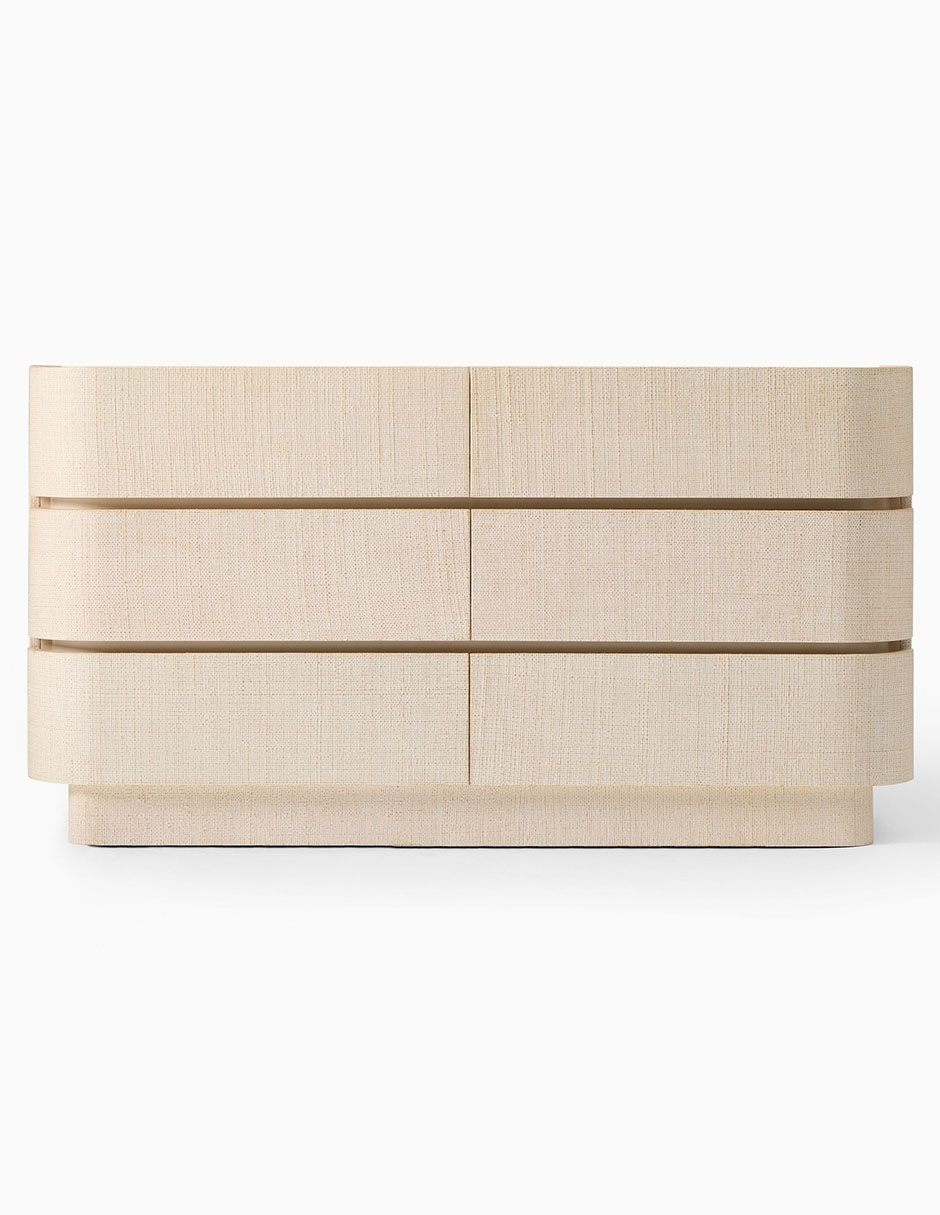 Cómoda Solstice de madera álamo