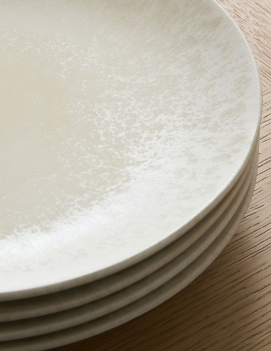 Plato trinche Oyku de gres 4 piezas 2