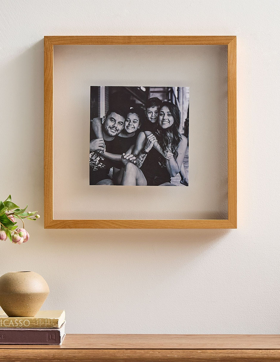 Portarretrato Gallery de madera para 1 foto
