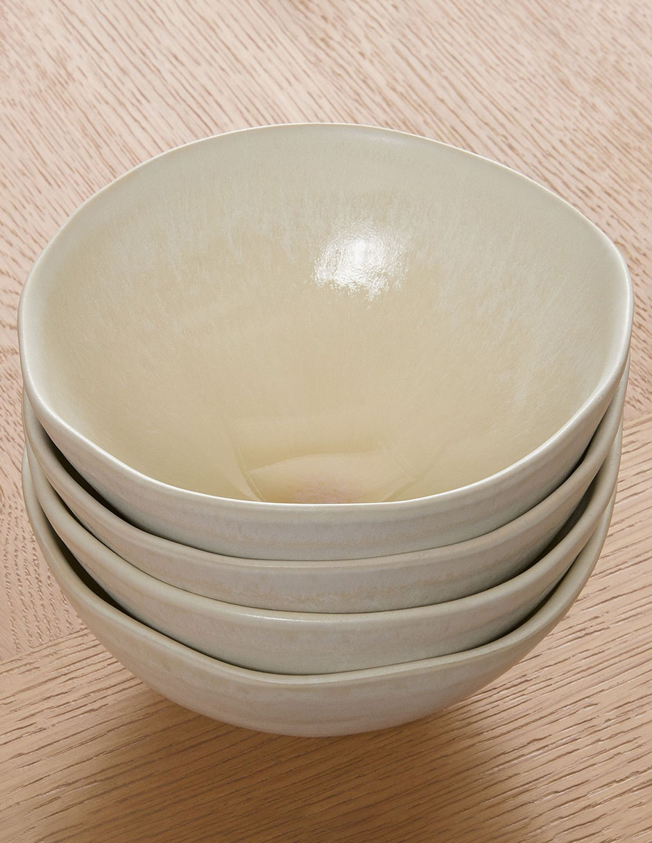 Set bowl Oyku 4 piezas de gres