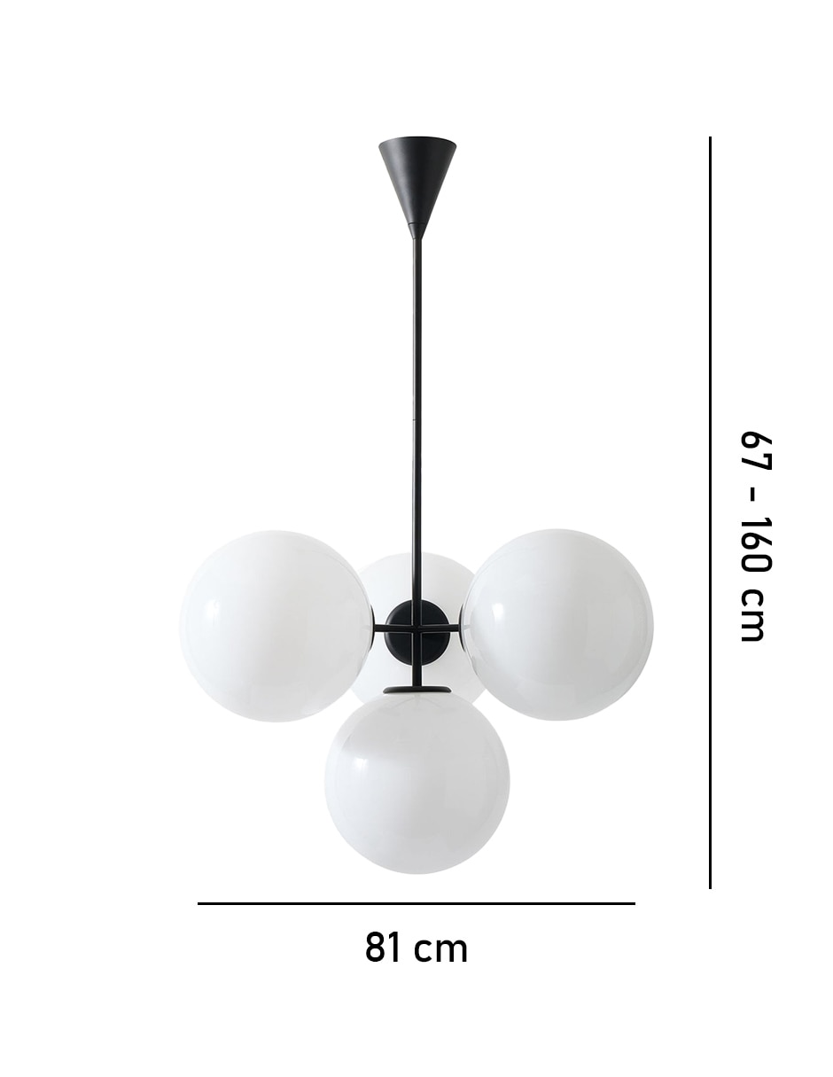 Lámpara colgante incandescente Ardsley 7