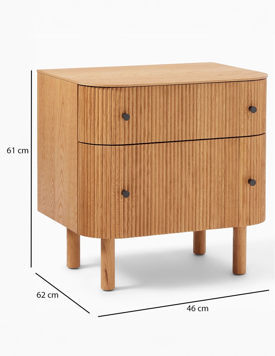 Buro Ellington de madera 6