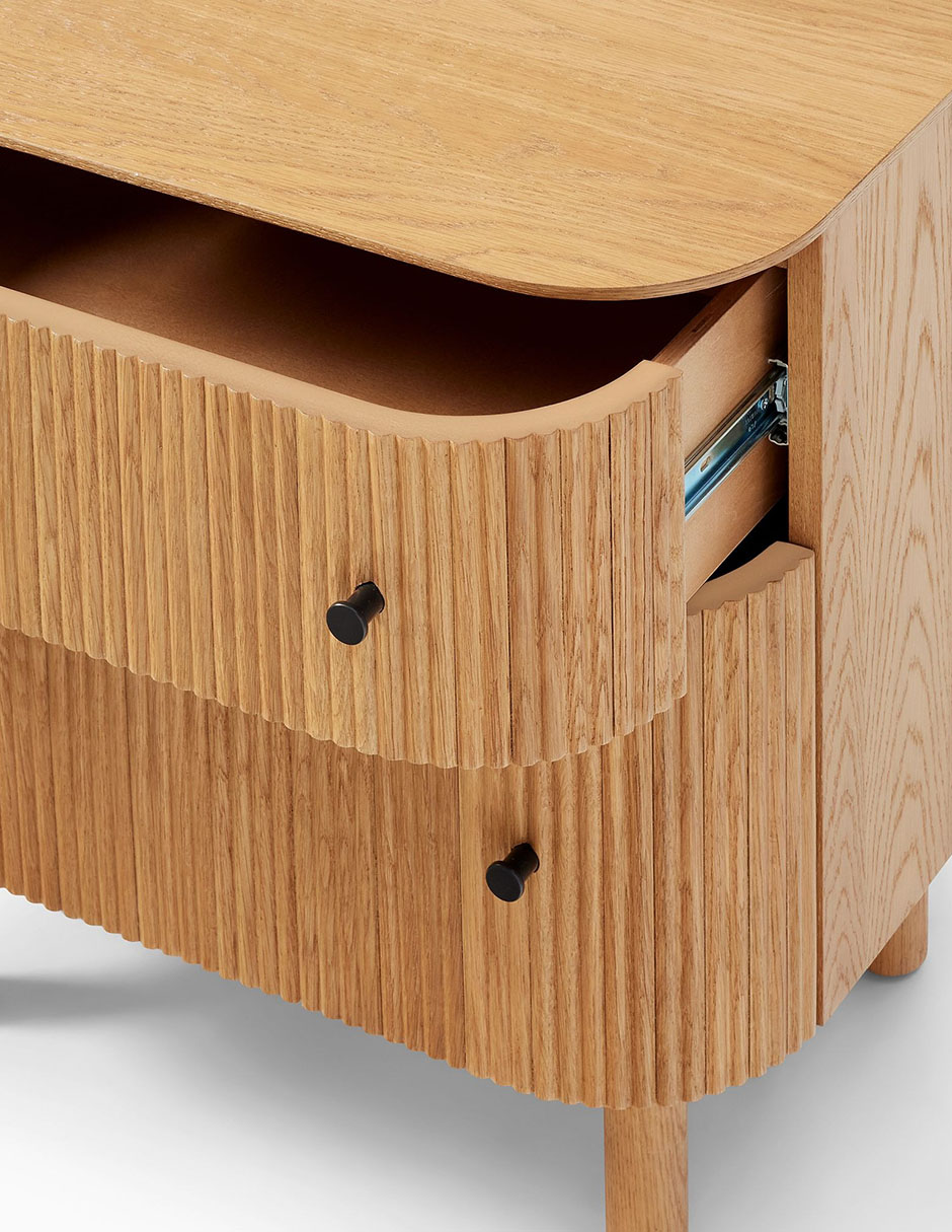 Buro Ellington de madera 3
