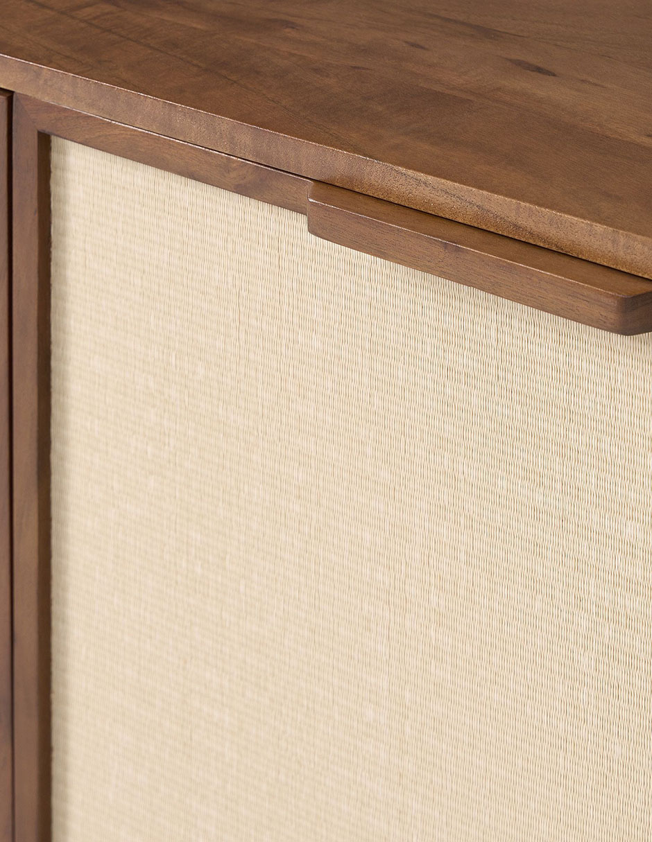 Consola Douglas de madera 8