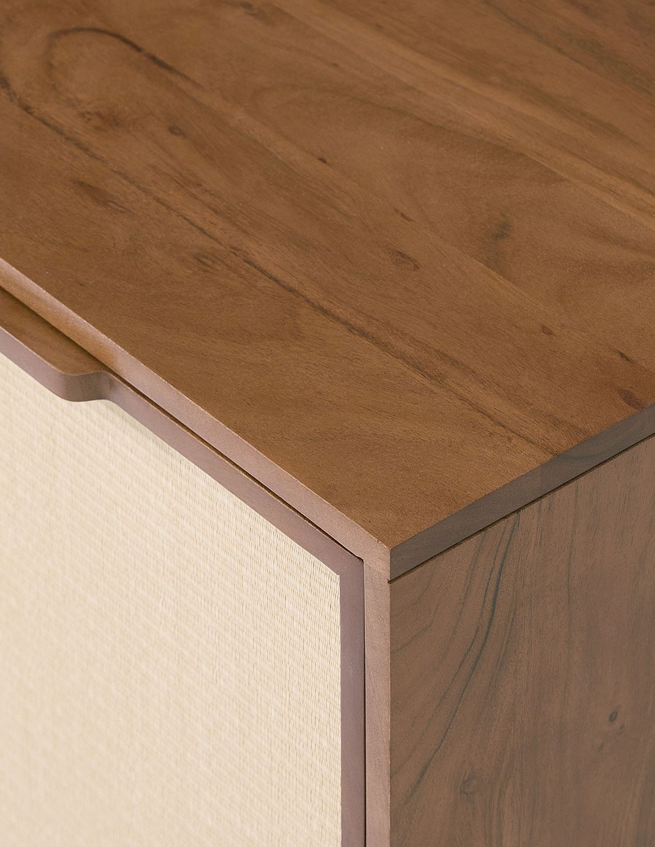 Consola Douglas de madera 9