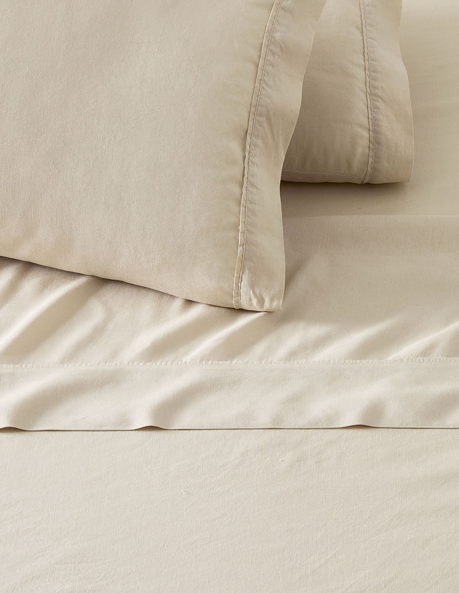 JGO DE SABANAS TENCEL KS BEIGE