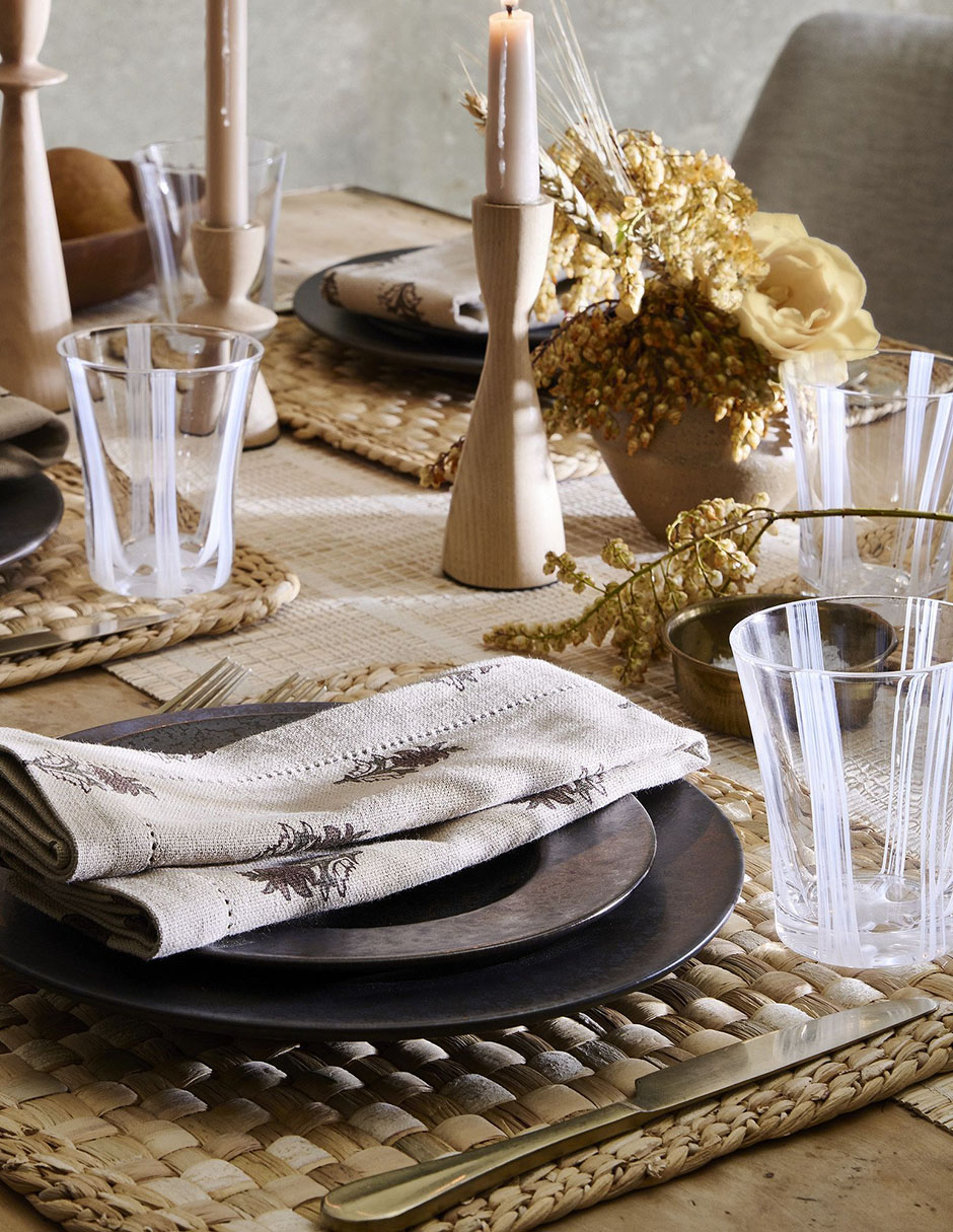 Vaso Doble Pack Caning de cristal 4