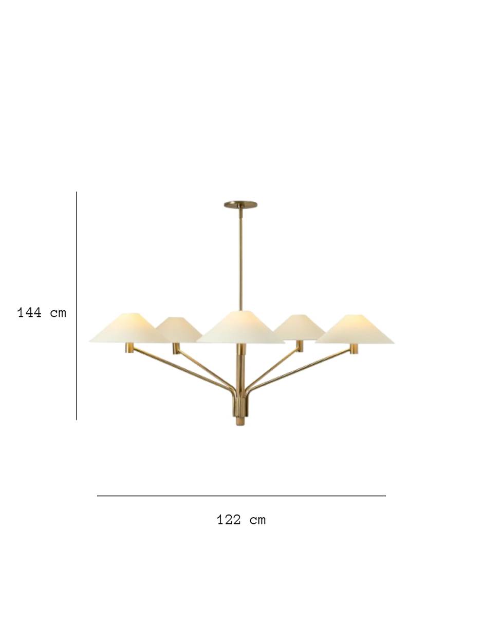 Lámpara colgante LED Devon 5