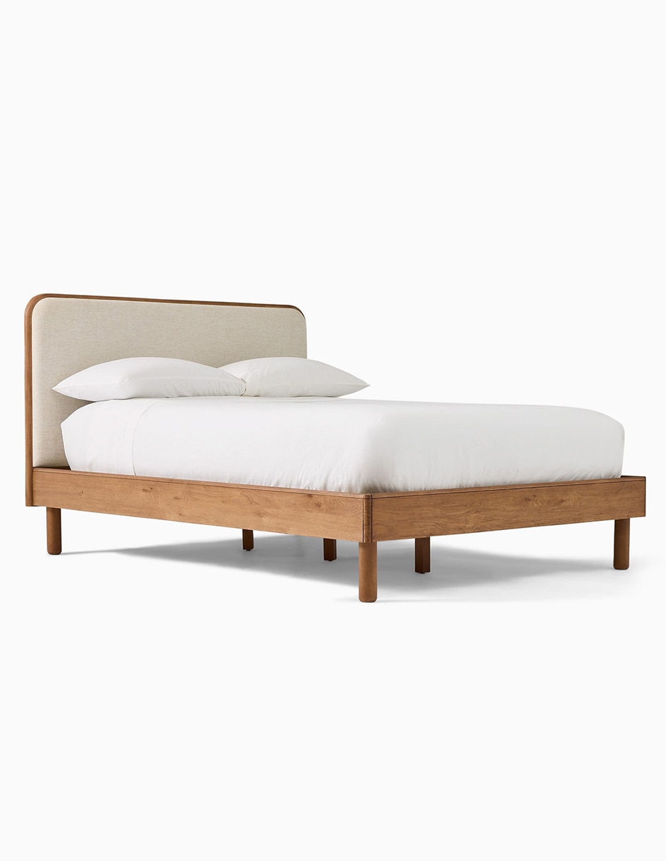 Cama Miles de madera queen size