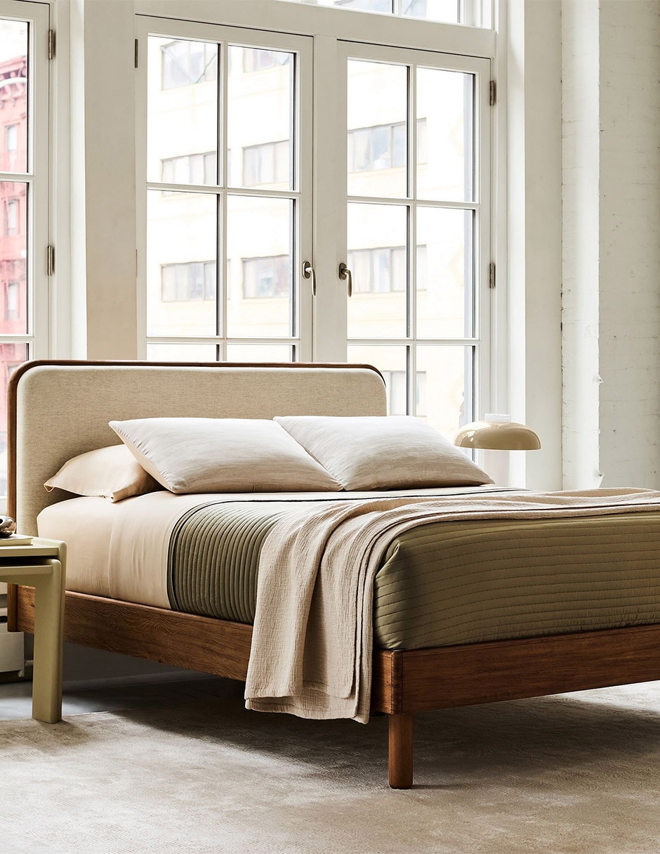 Cama Miles de madera queen size 2