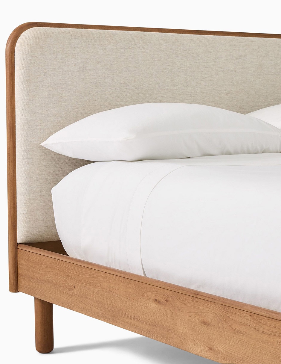 Cama Miles de madera queen size 5