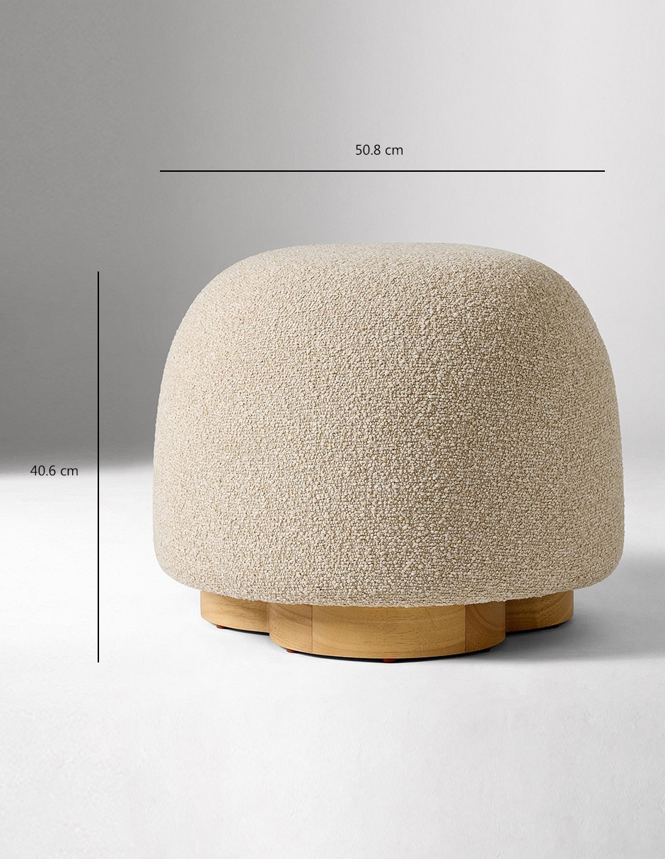 Taburete Gumdrop de madera 3