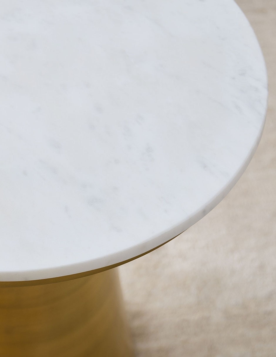 Mesa lateral Marble Topped de Mármol 3