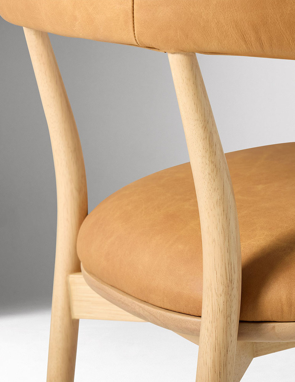 Silla Irvine de madera 6