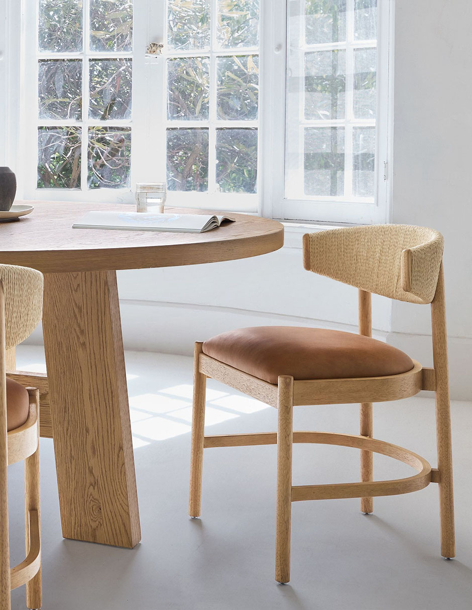Silla Ezra de madera Silla Ezra de madera
