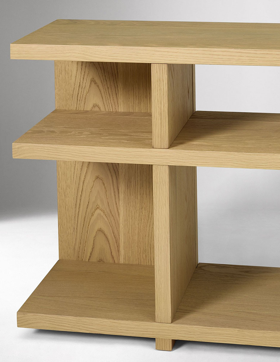 Consola Wallace de madera 5