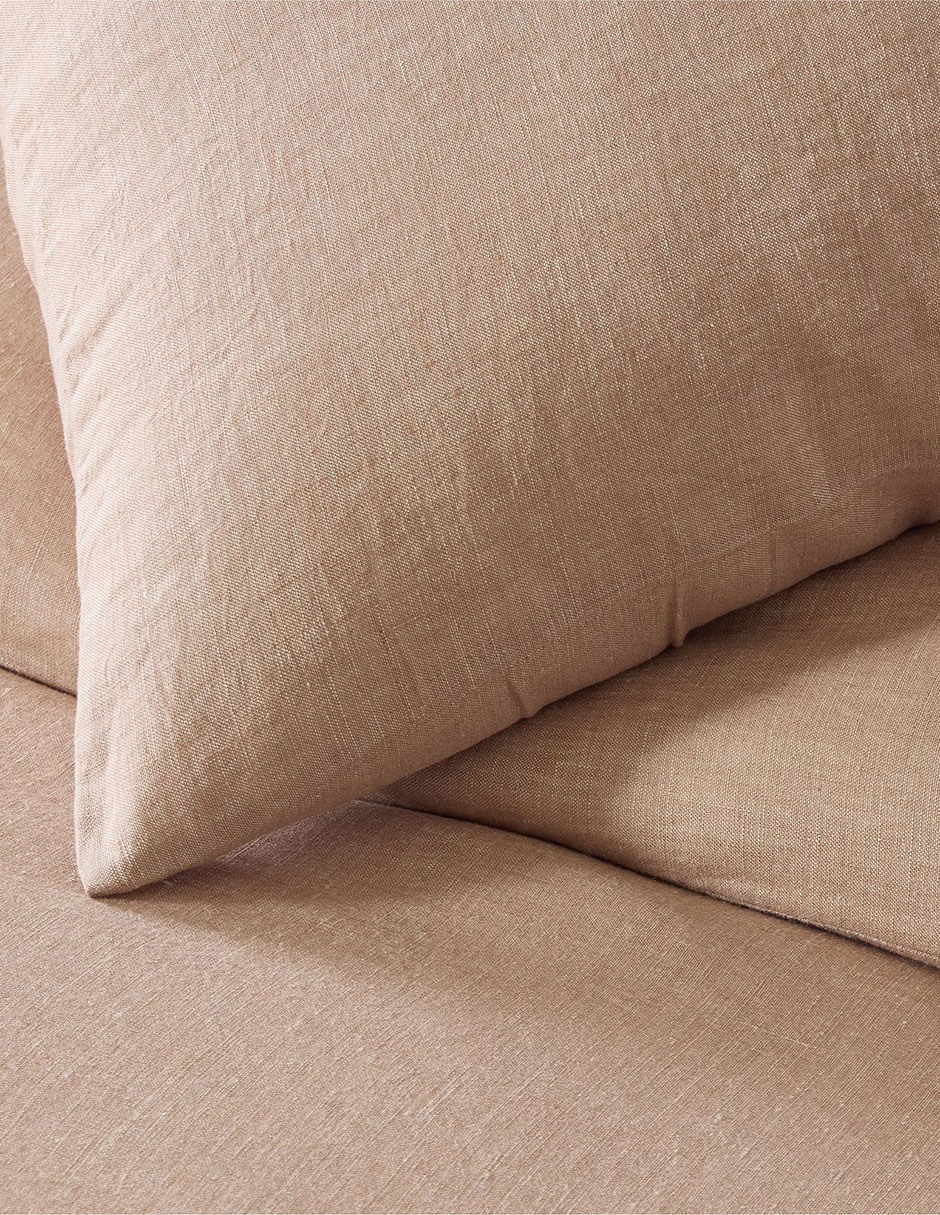 FUNDA P/ALMOHADAEUROPEAN LINENKS BEIGE