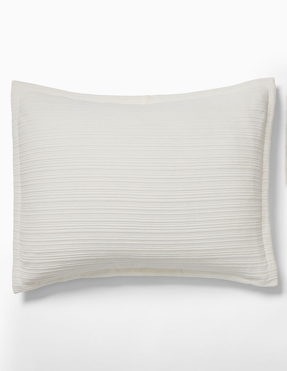 FUNDA P/ALMOHADA CHANDLER RIBBED ESTÁNDA