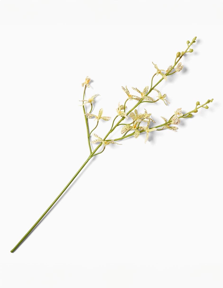 Orquídea decorativa Faux Leaf