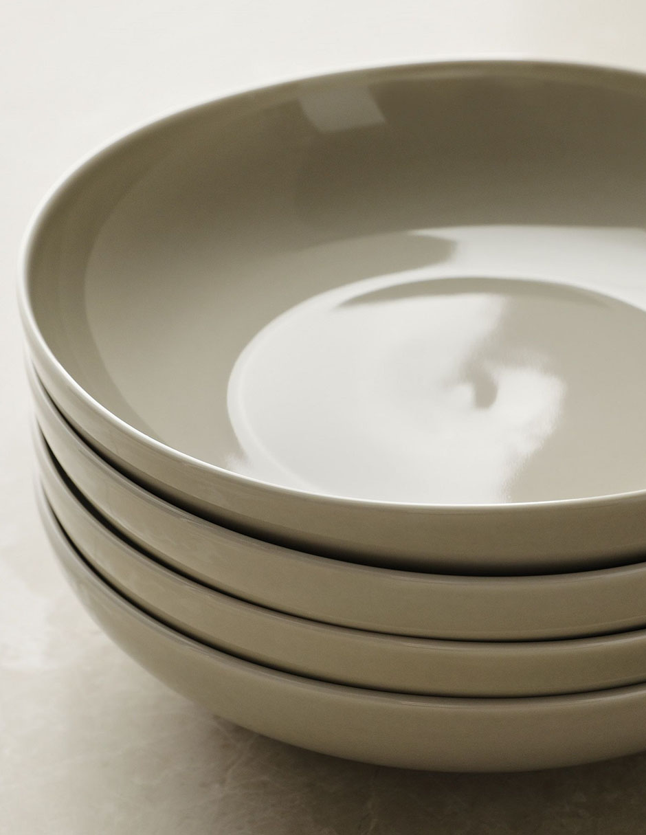 Set bowl Organic 4 piezas de porcelana 2