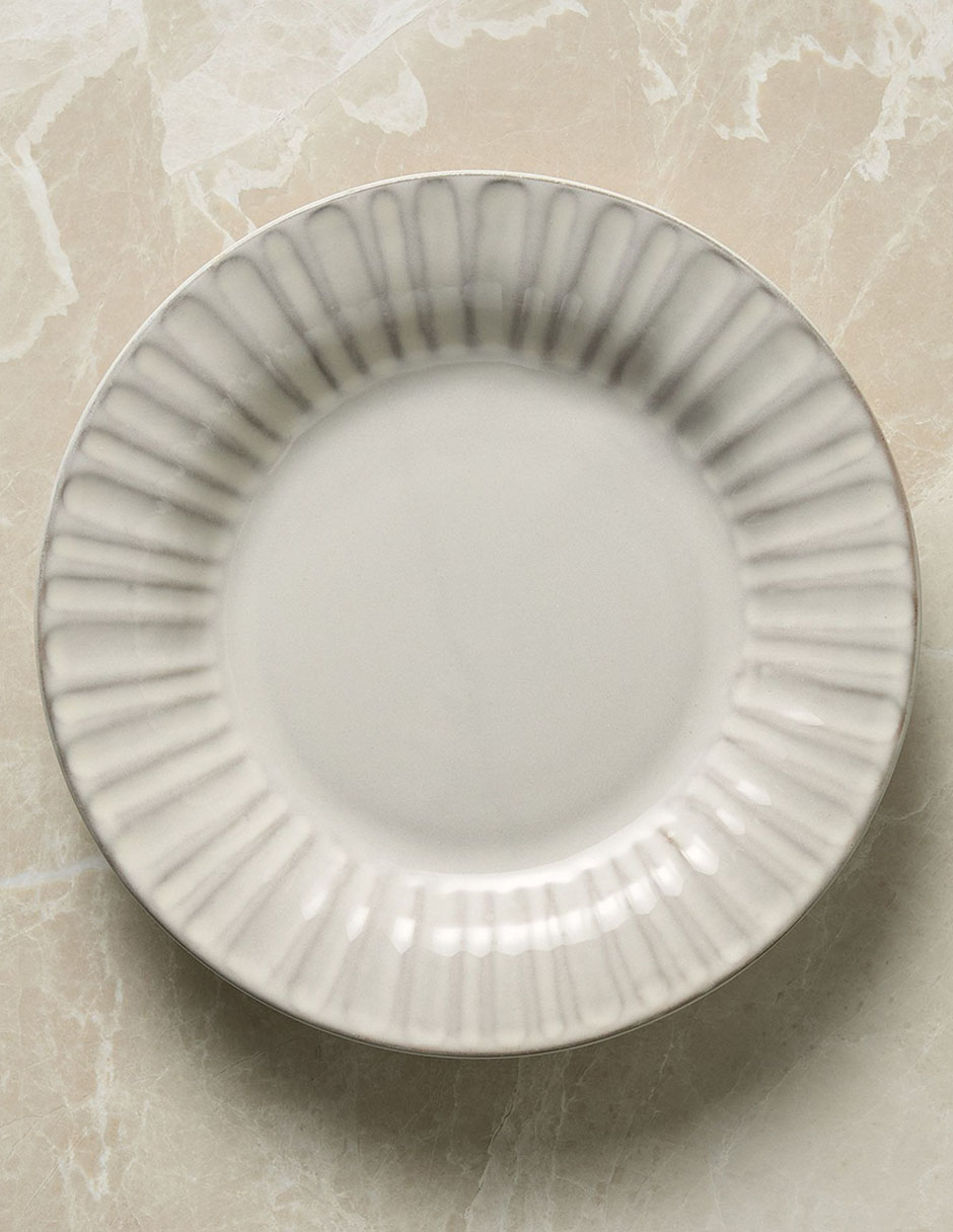 Set de plato para ensalada Hana de cerámica 4 piezas 2