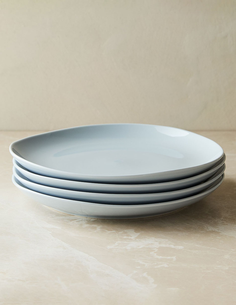 Set platos trinche Organic de porcelana 4 piezas 3