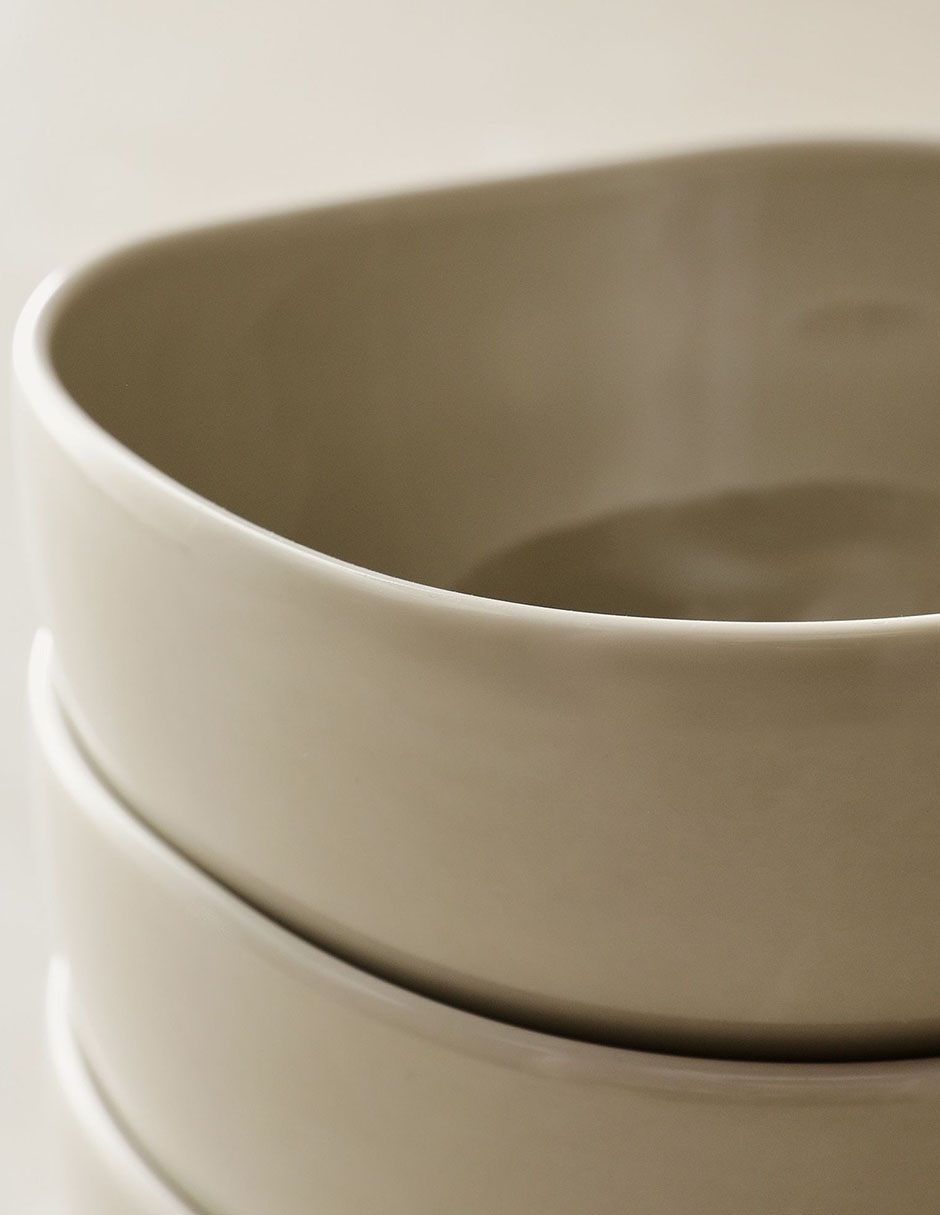 Set bowl Organic 4 piezas de porcelana 2