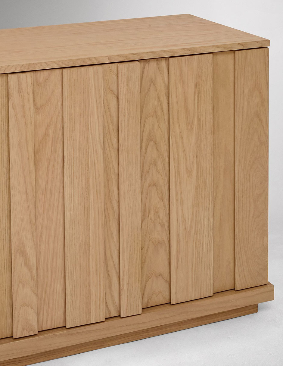 Buffet Berkley de madera caoba 7