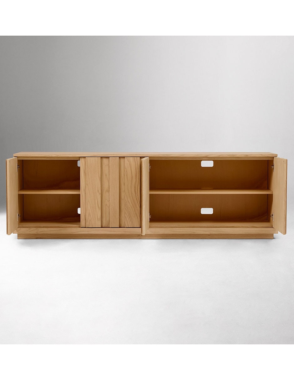 Consola Berkley de madera caoba 3